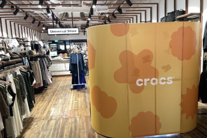 Crocks Booth Branded Booths - Blue Steel Booths Australia